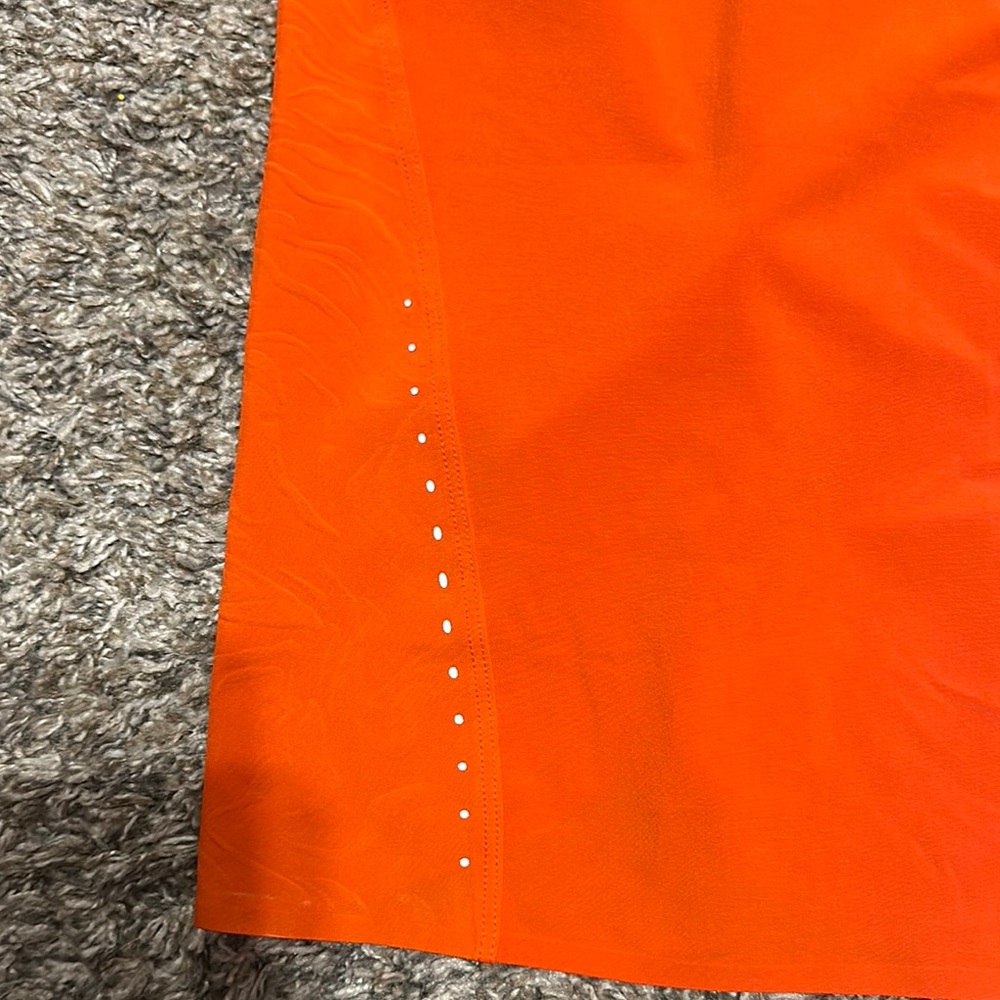 Lululemon Athletica Orange Sleeveless Backless Tank Top (Never worn!) - Picture 4 of 4